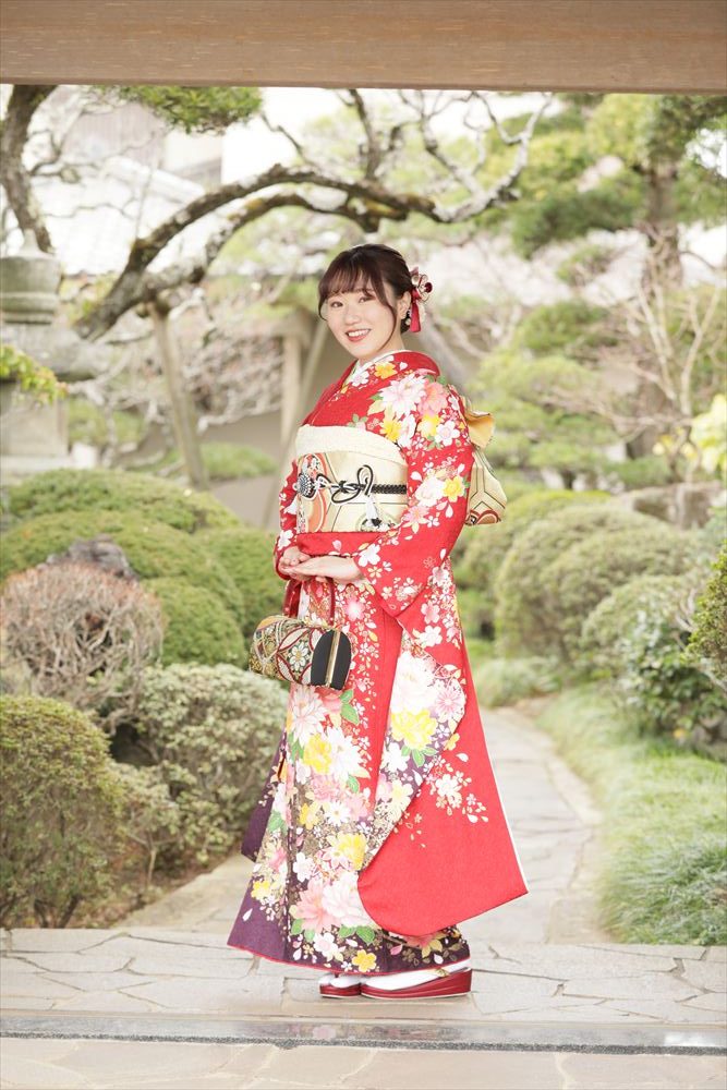 赤　花