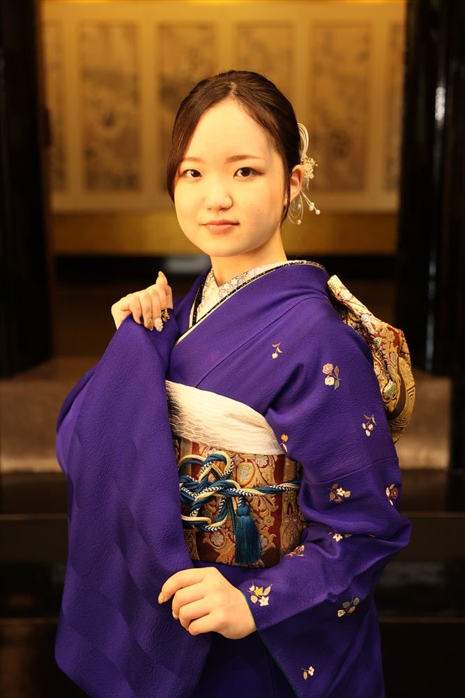 青　小花