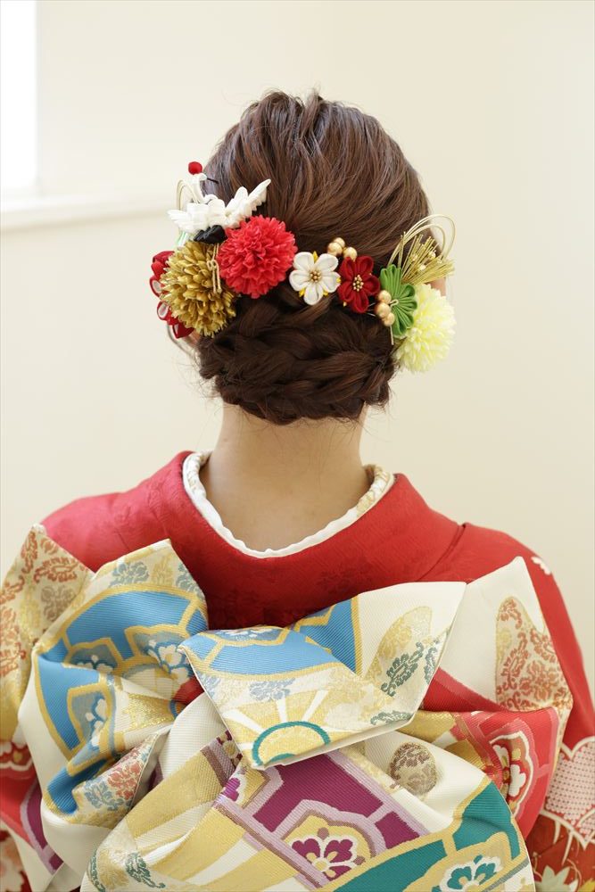 赤　花