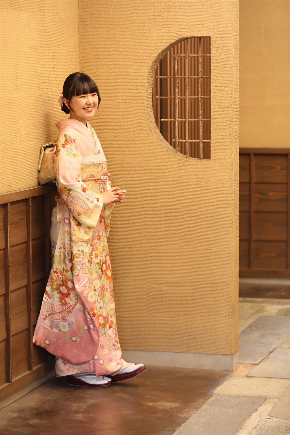薄ピンク　花