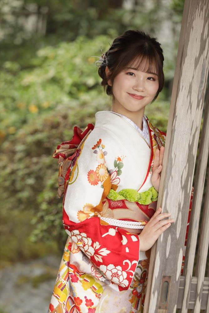 白　赤　花