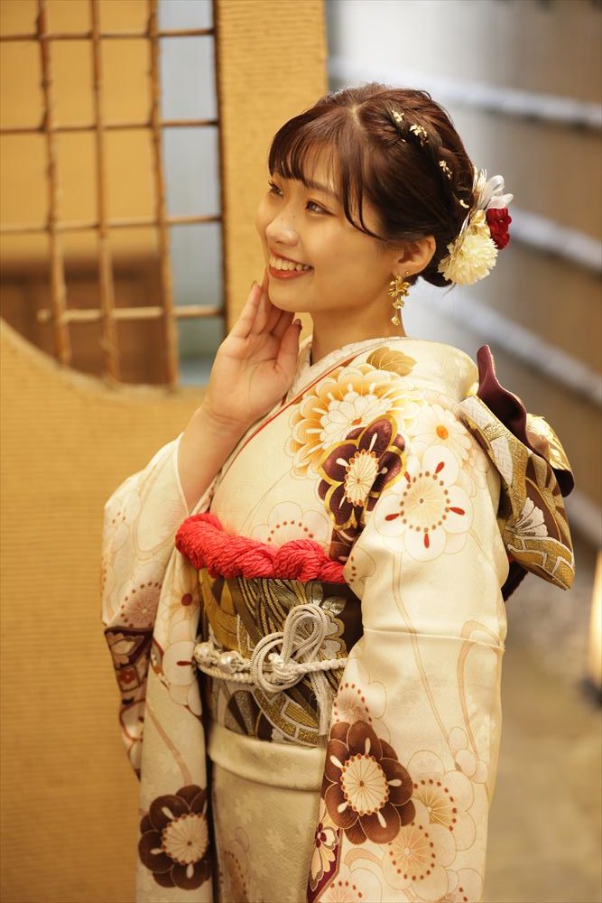 洋風　花　白