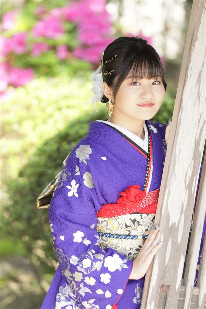青　紫　花