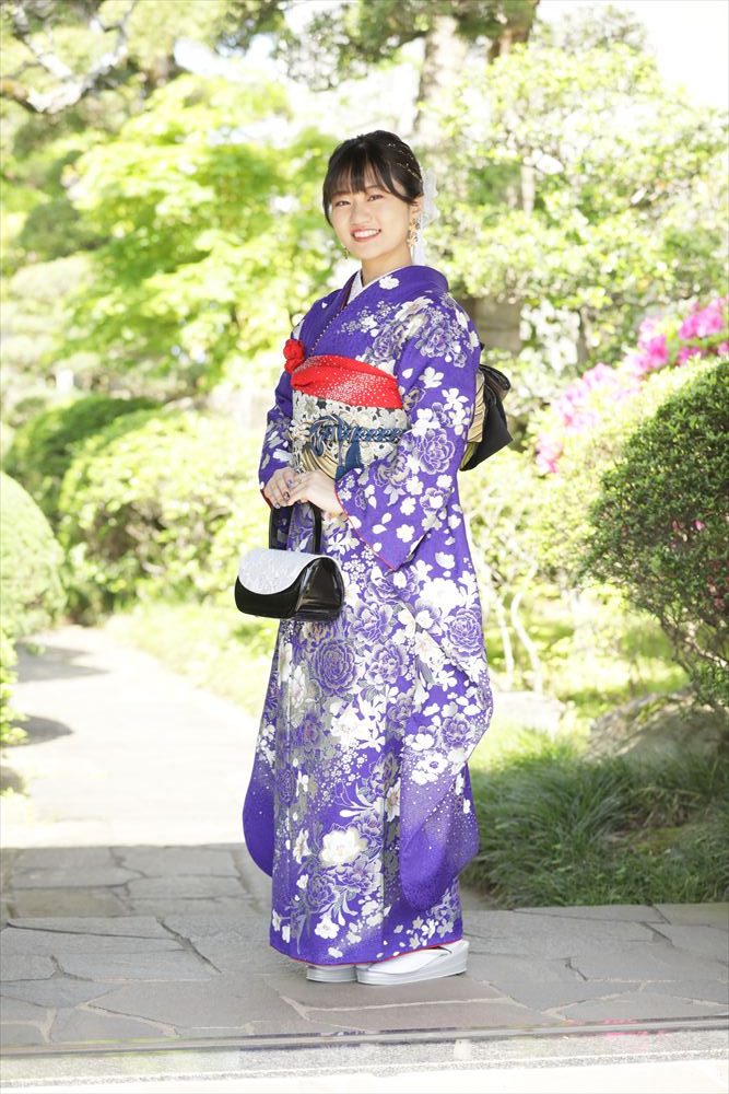 紫　青　花
