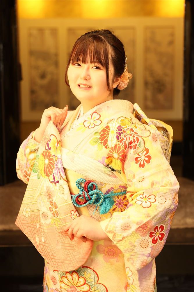 ピンク　白　花