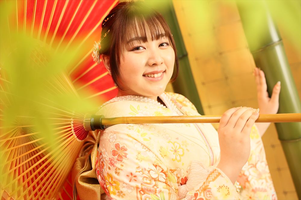 白　ピンク　花