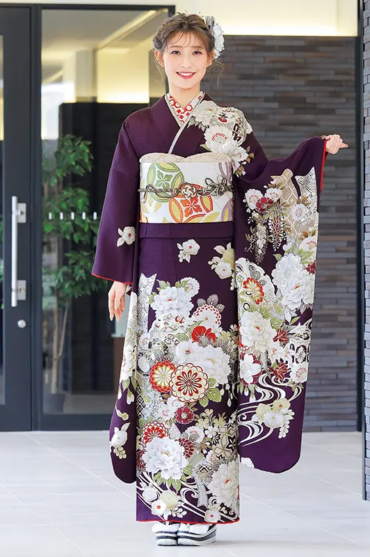 紫 | 新作振袖コレクションカテゴリー | 千葉県で成人式の振袖