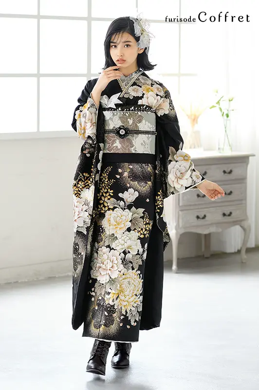 黒 | 新作振袖コレクションカテゴリー | 千葉県で成人式の振袖