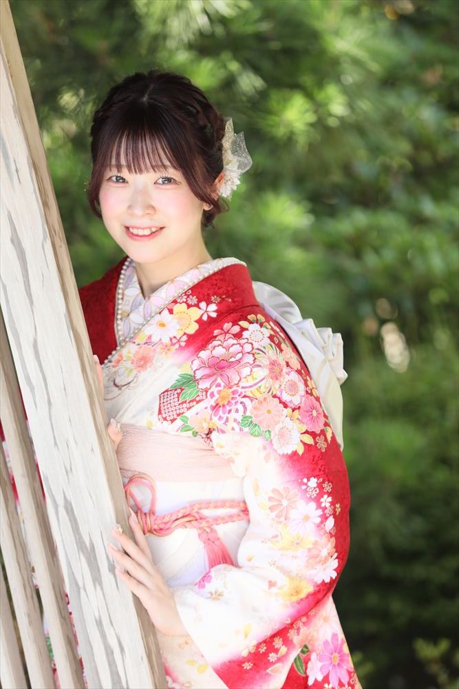 赤　白　花