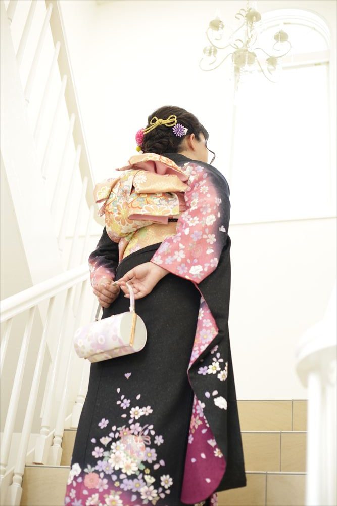 黒　紫　花