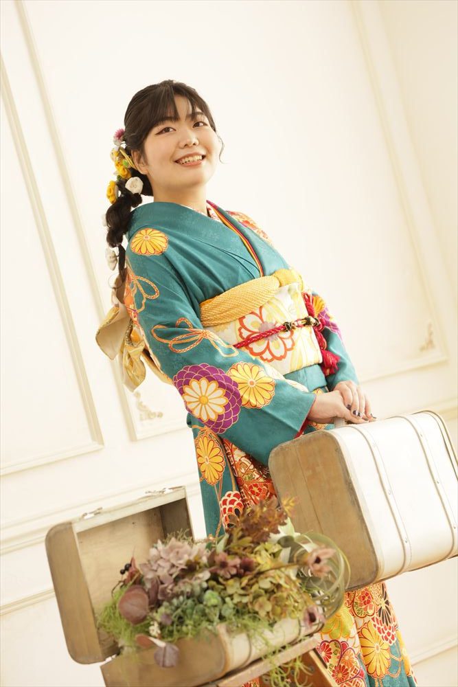 ターコイズブルー　花