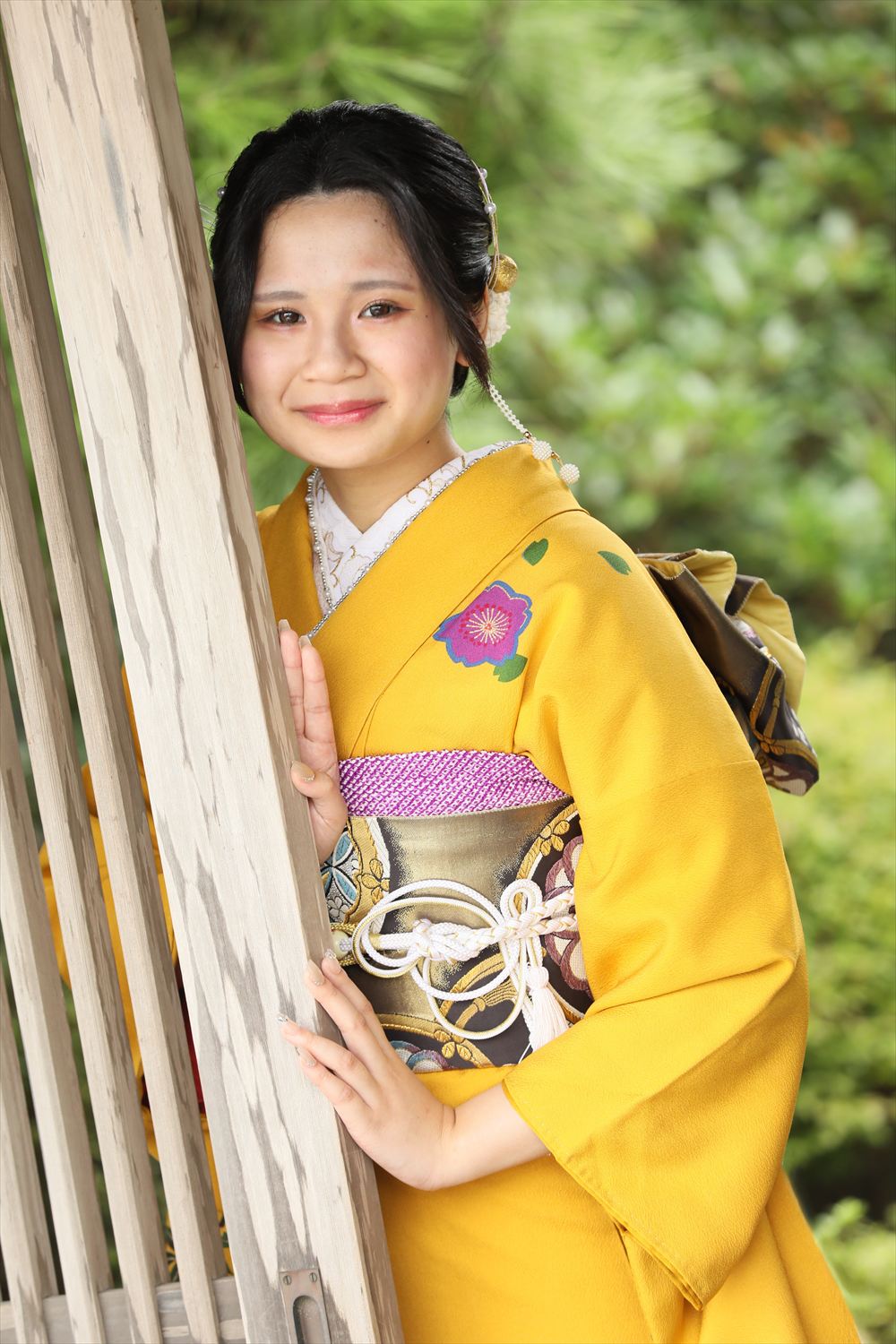 黄色　花