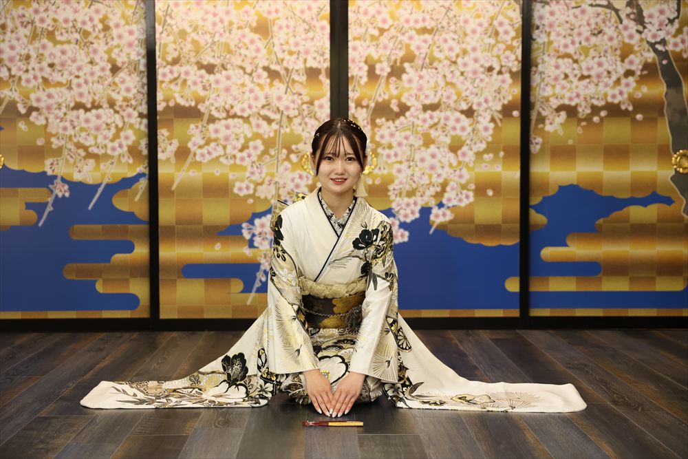 白　和柄　花